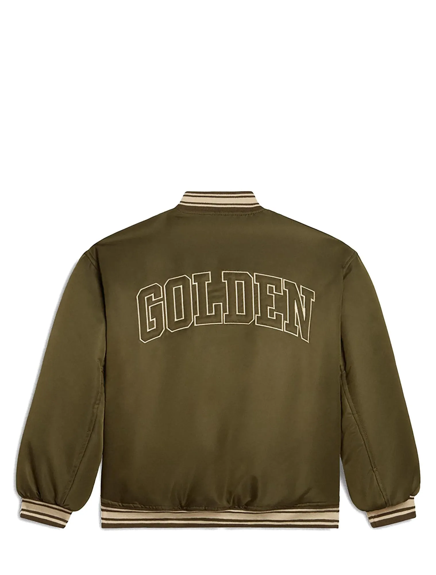 Golden Goose Kids  Bomber con logo