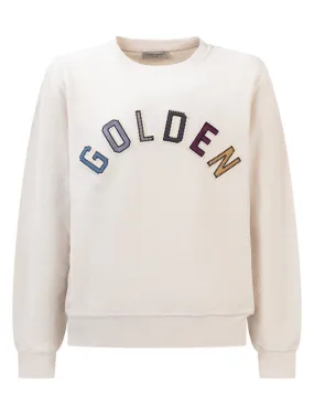 GOLDEN GOOSE KIDS Felpa con Logo 