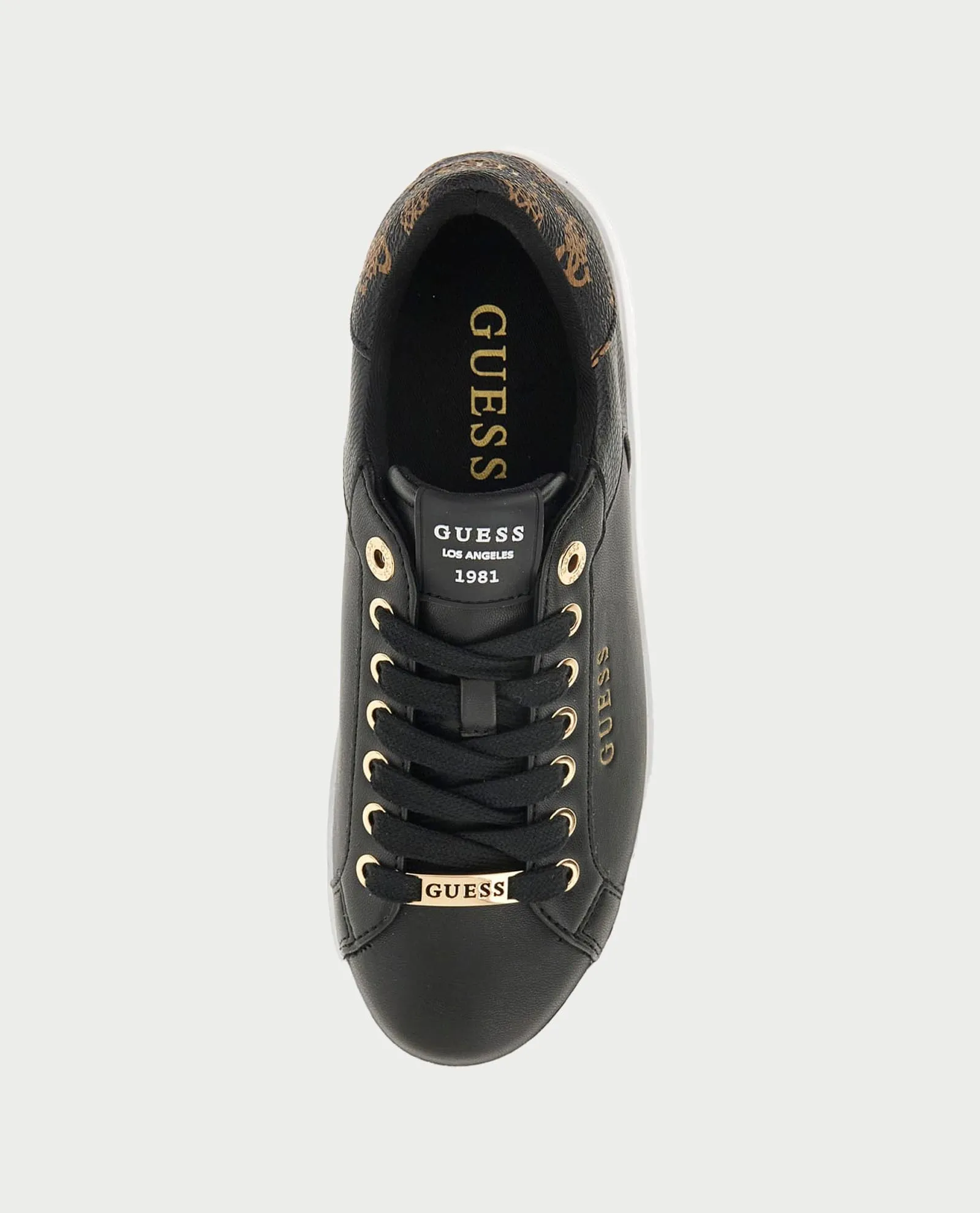 GUESS      Sneakers donna Guess con logo dorato