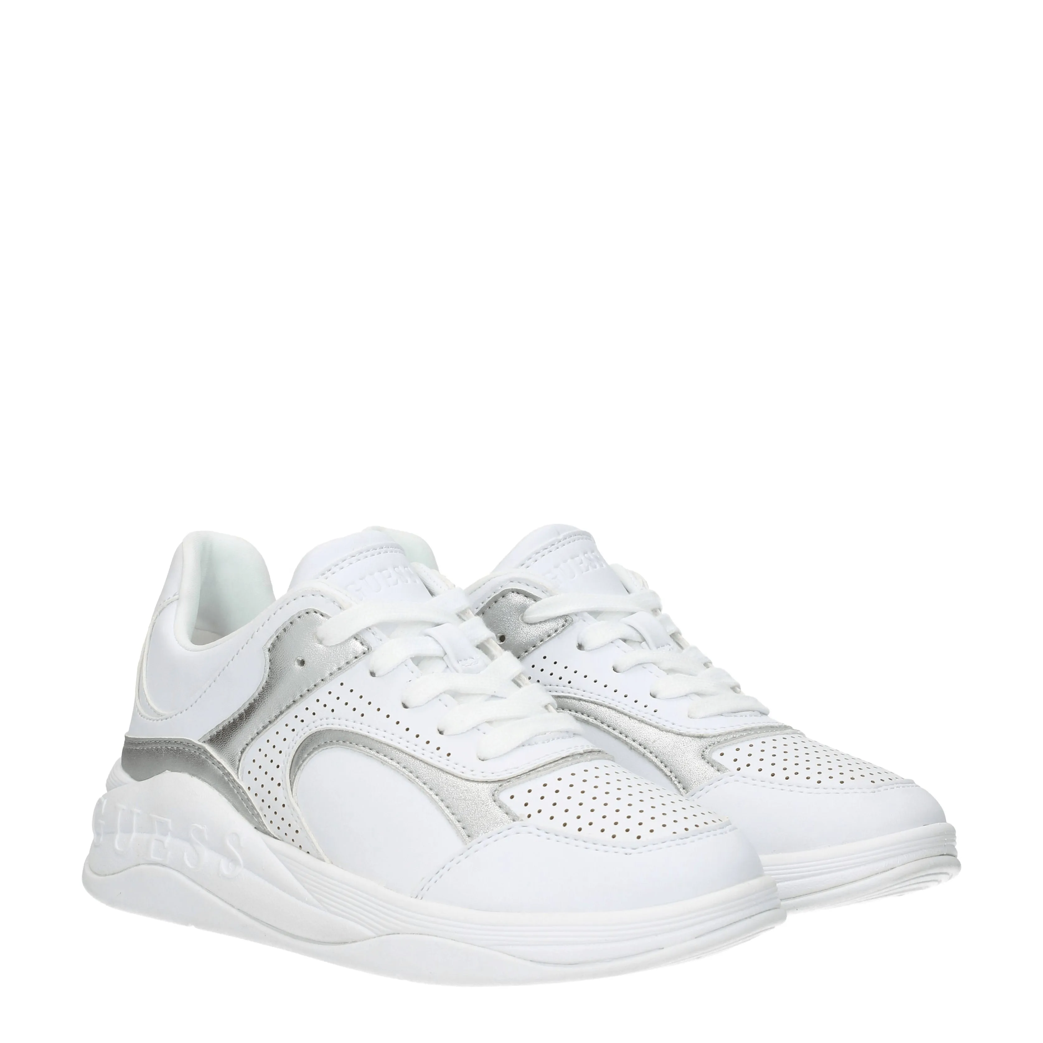 Guess Sneakers Donna Poliuretano Bianco