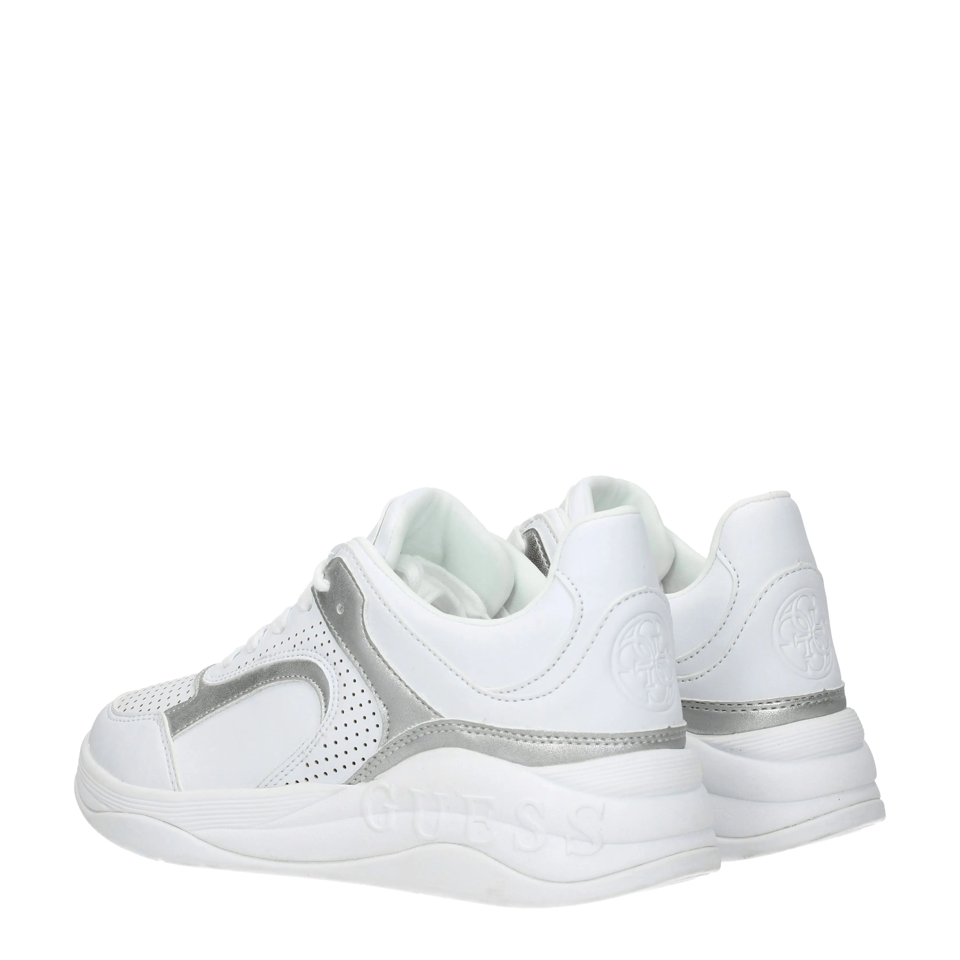 Guess Sneakers Donna Poliuretano Bianco