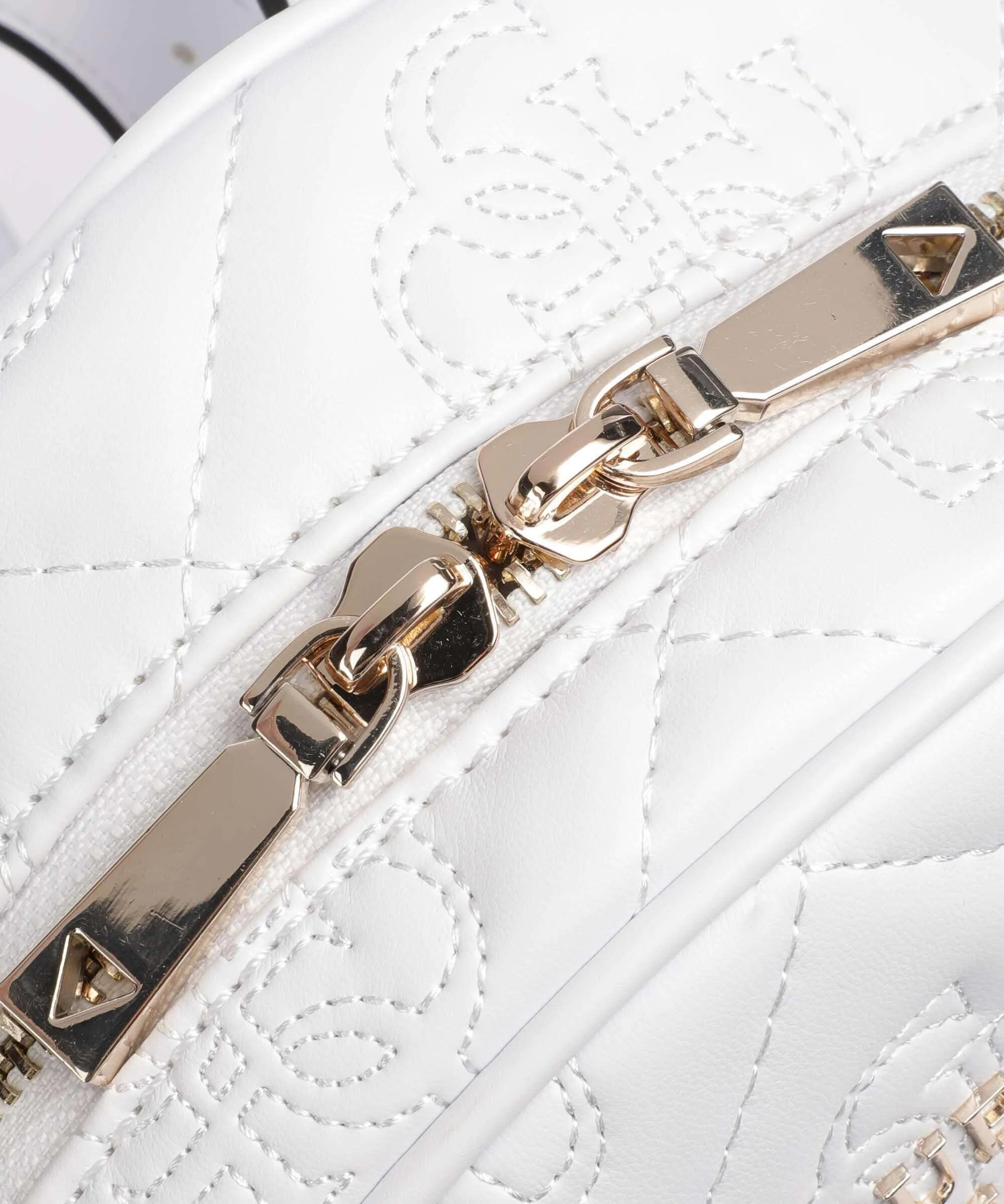  Guess Vikky Zaino pelle sintetica bianco  