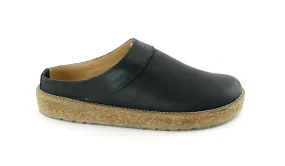 HAFLINGER TRAVEL-NEO 818070701 schwarz ciabatte clog zoccolo donna pelle