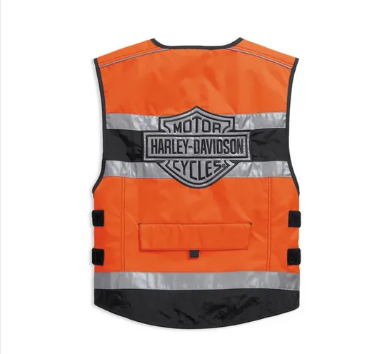 Harley Davidson Gilet riflettente ad alta visibilità da uomo omologato CE 98157-18EM