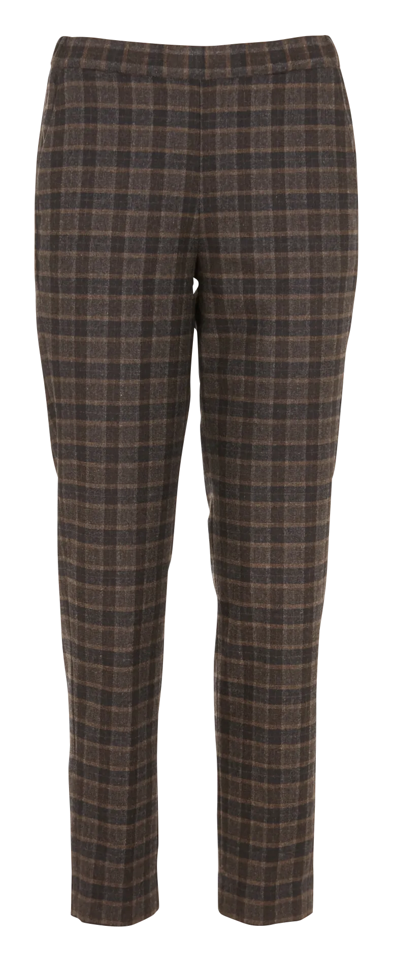  HARTFORD   PIXEL - Pantaloni dritti in misto lana | Marrone