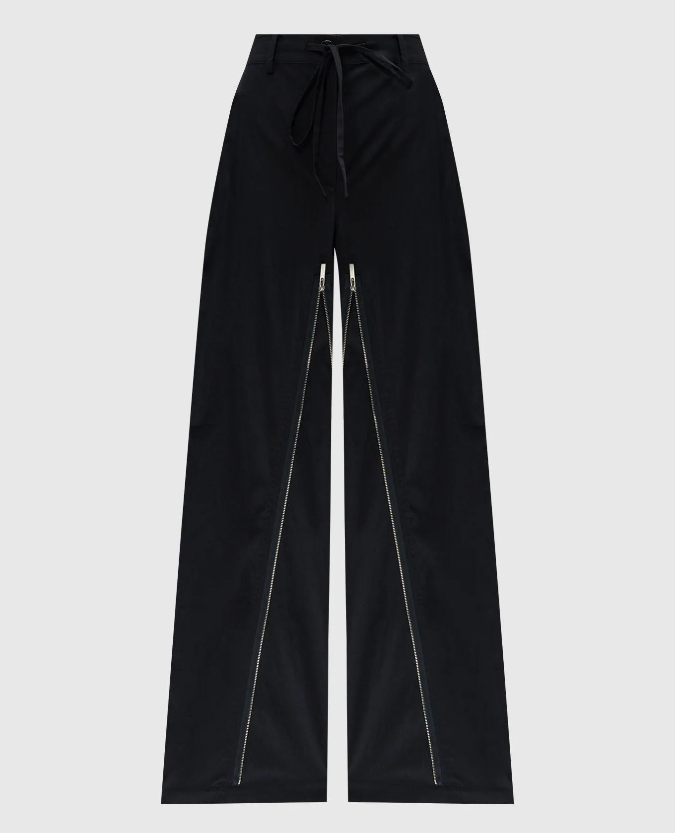 Helmut Lang Pantaloni blu con cerniere O04HW208