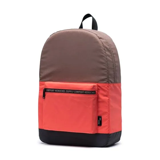 Herschel Day / Night Daypack Reflective Black / Hot Coral / Pine Bark - Zaino Multicolore    