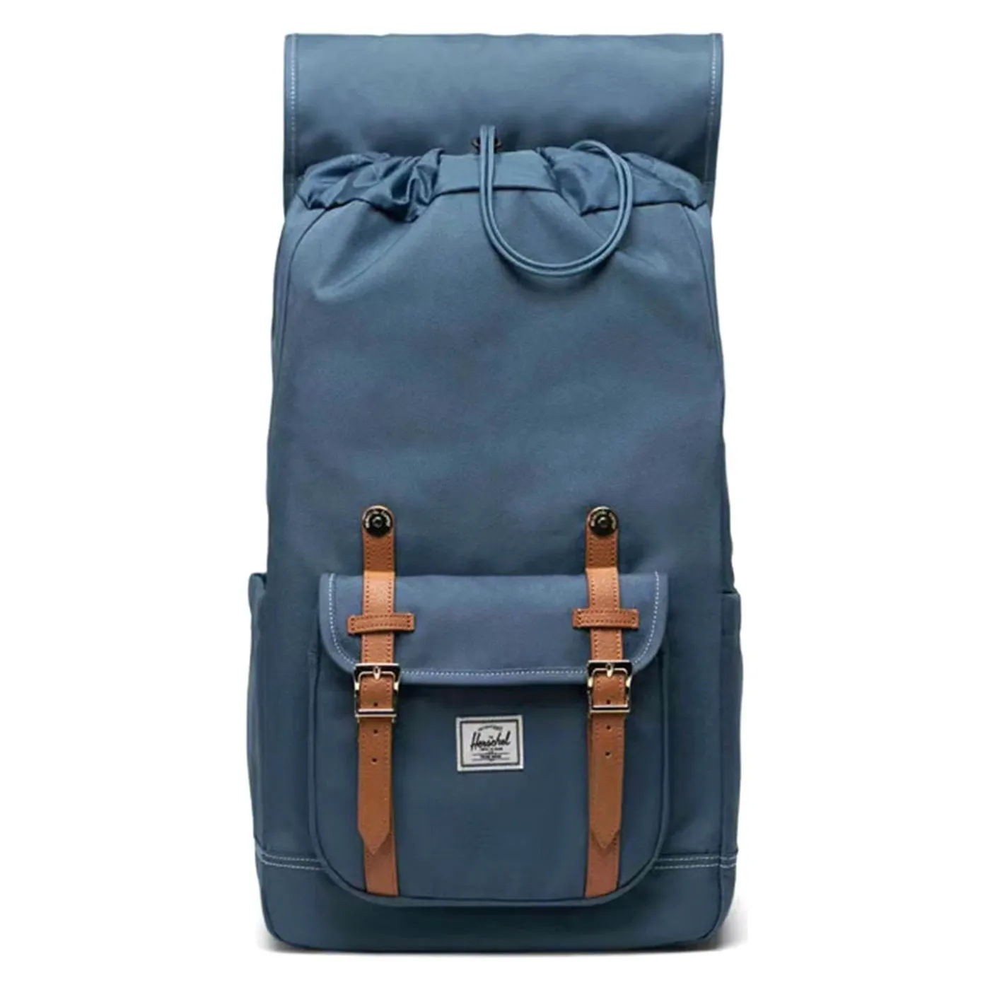 Herschel Herschel Little America Mid Backpack Blue Mirage / White Stitch - Zaino Blu    