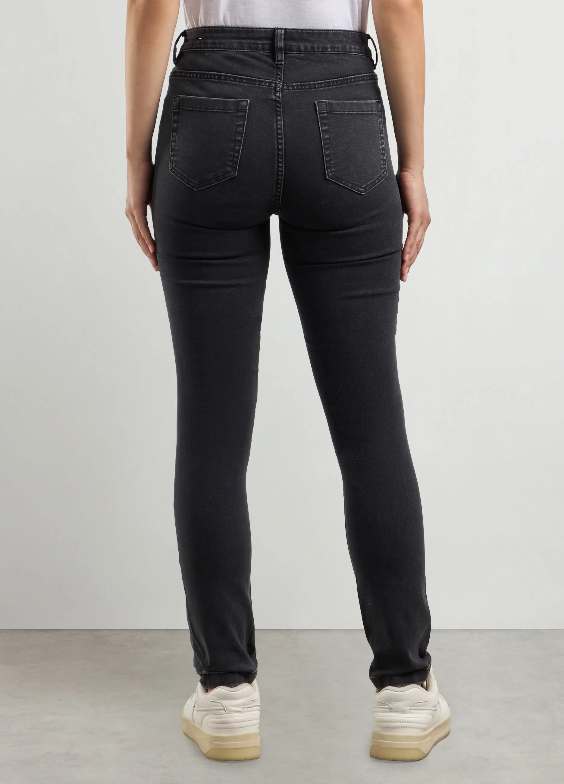 HOLISTIC  Pantaloni in denim di misto cotone stretch donna