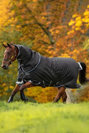 Horseware Amigo Bravo 12 Plus Coperta da turnout con collo rimovibile, 250 gr