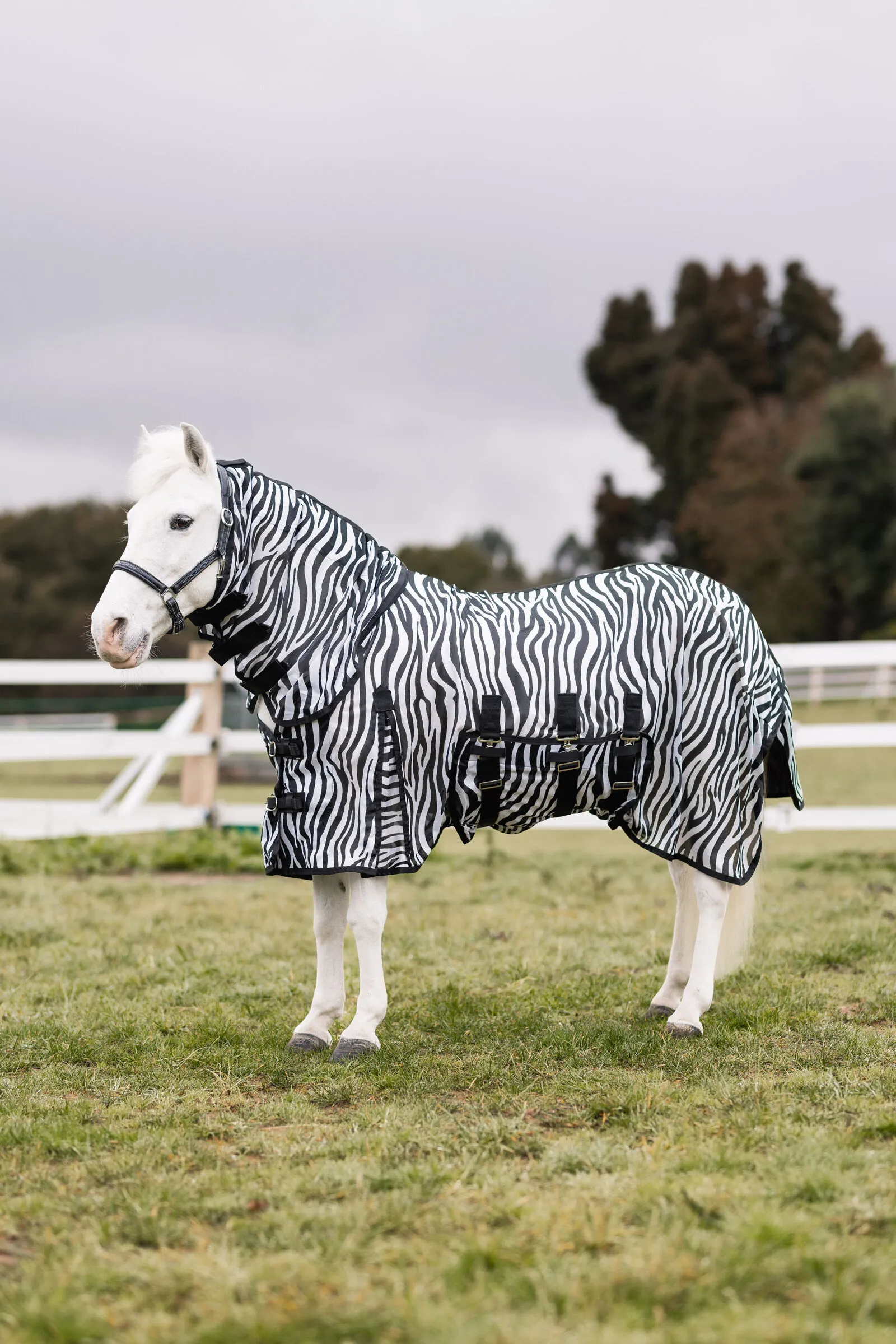 Horze Defender Pony Coperta antimosche con collo intero