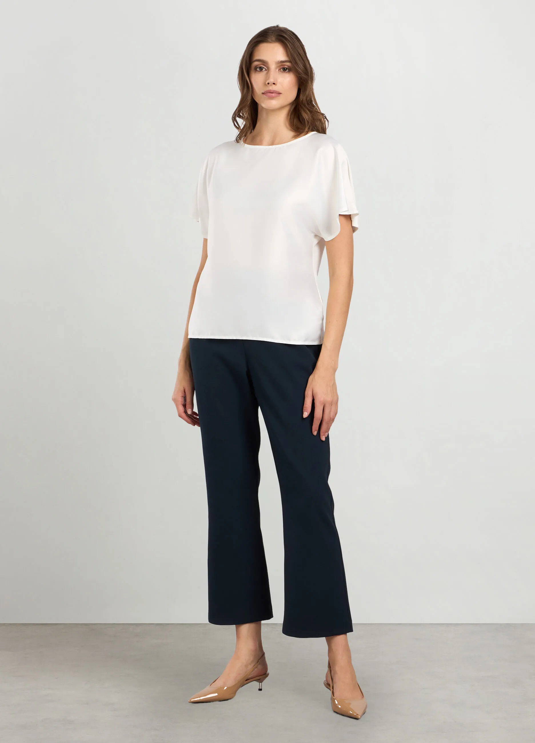 IWIE  Pantaloni elasticizzati flare fit donna