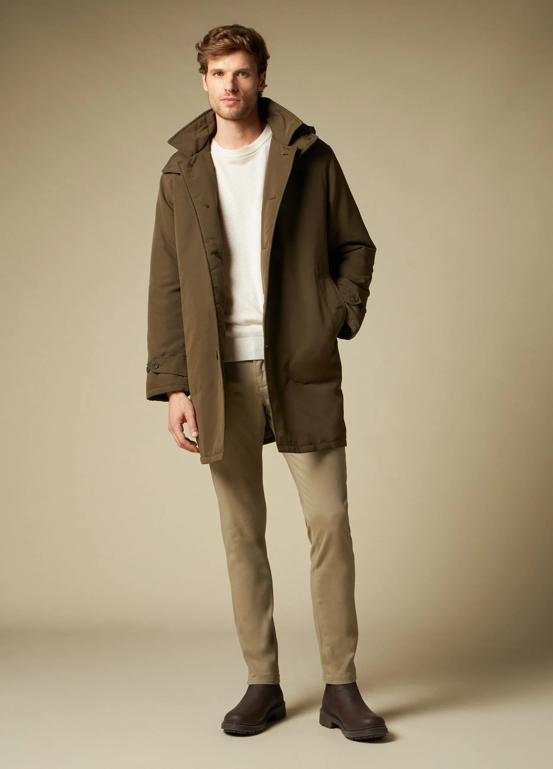 J. HART & BROS  Parka imbottito uomo