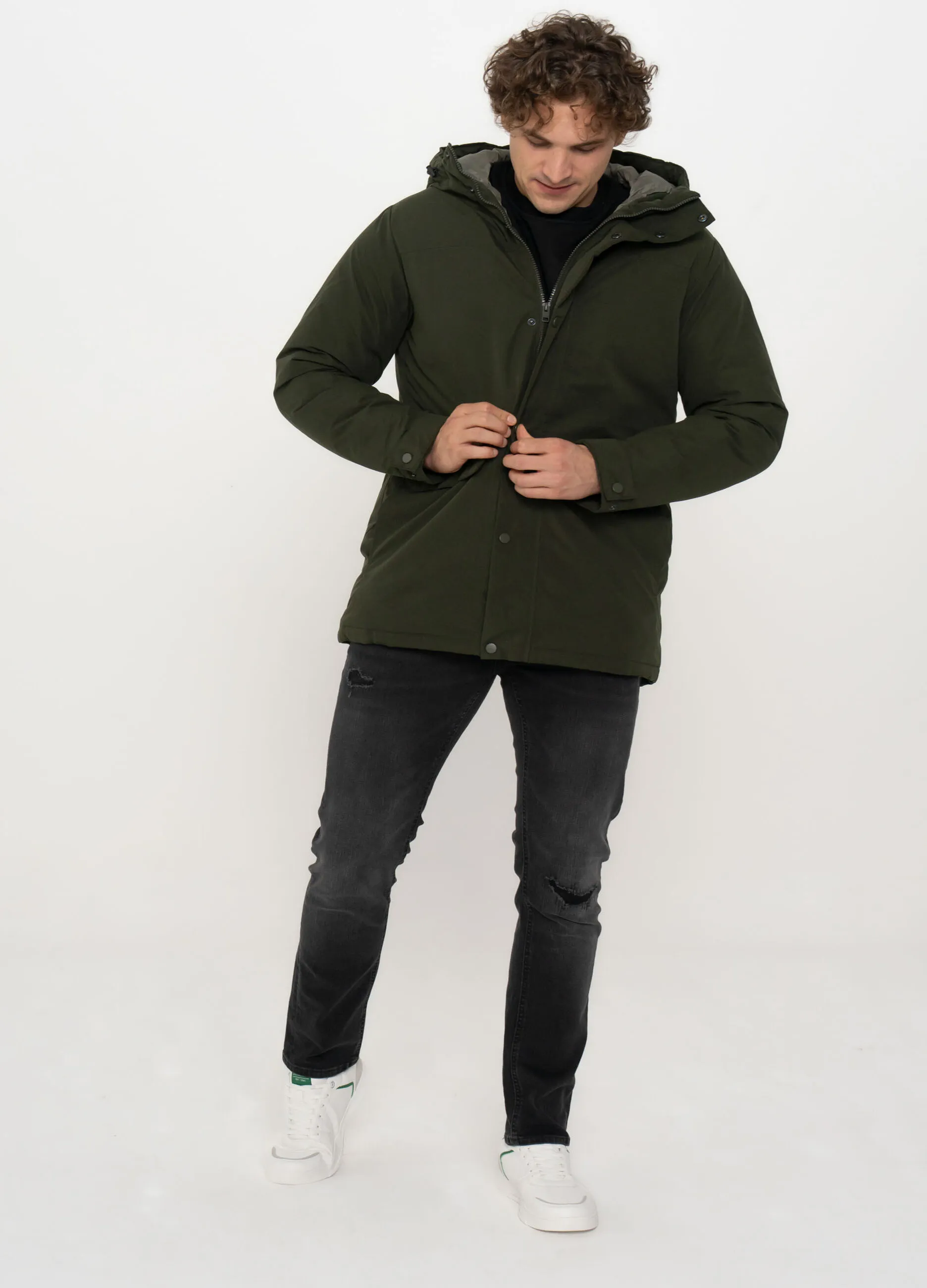 JACK & JONES  Parka con cappuccio uomo