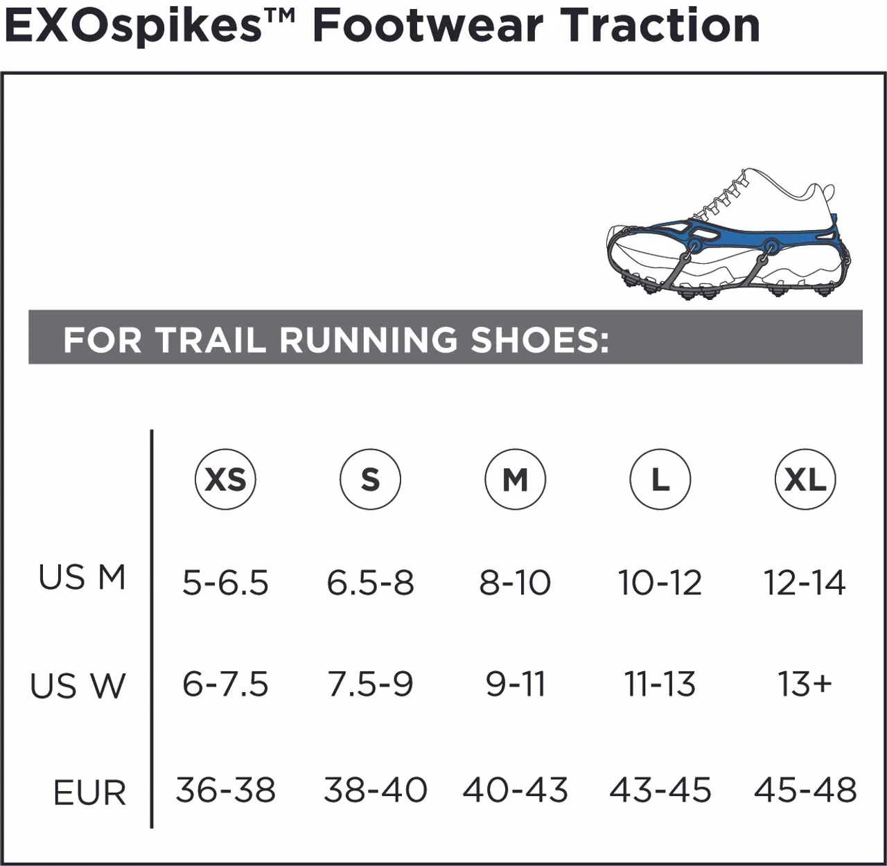 Kahtoola exospikes calzature trazione nere