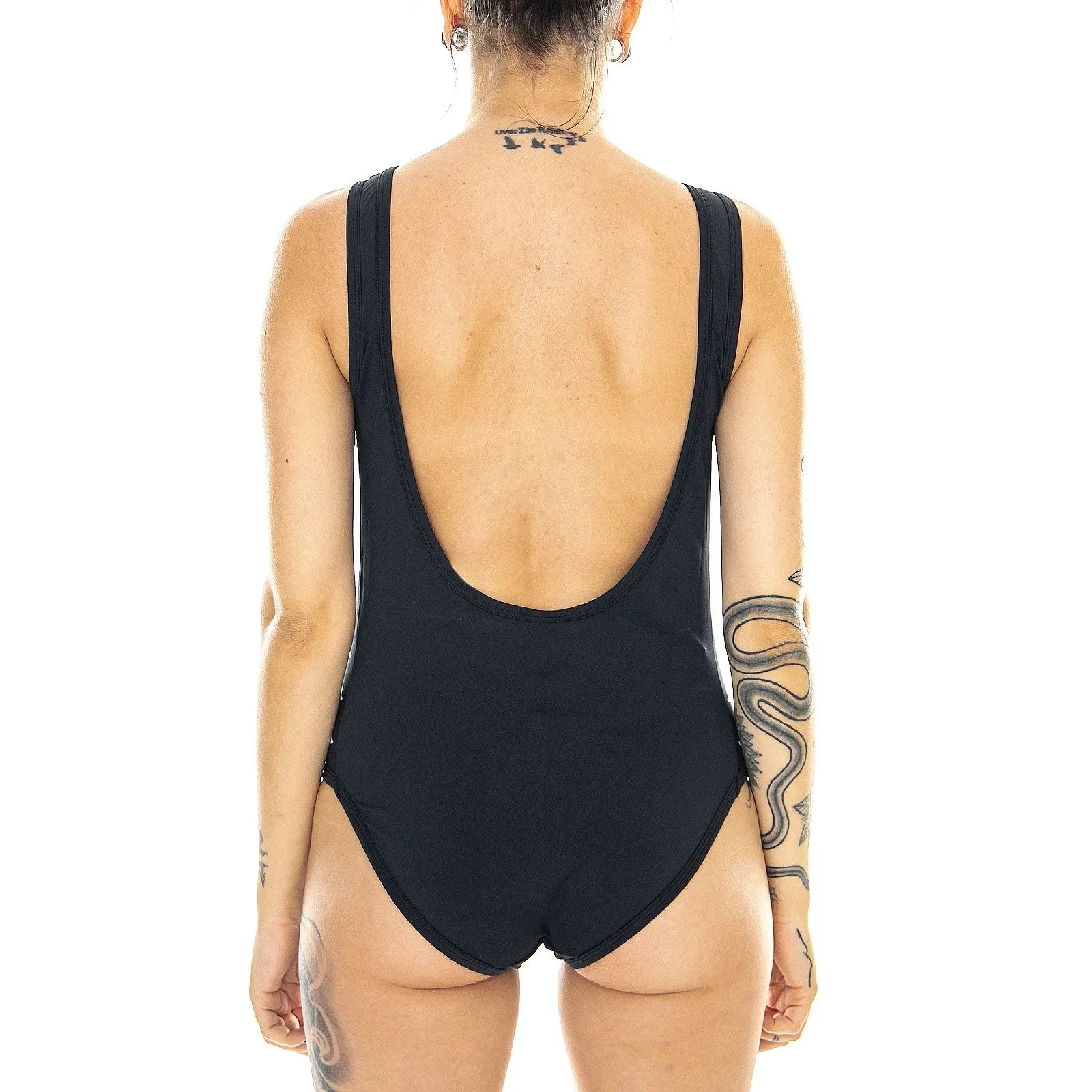 Kappa 222 Banda Auber Bodysuit - Black - Body Donna Nero    