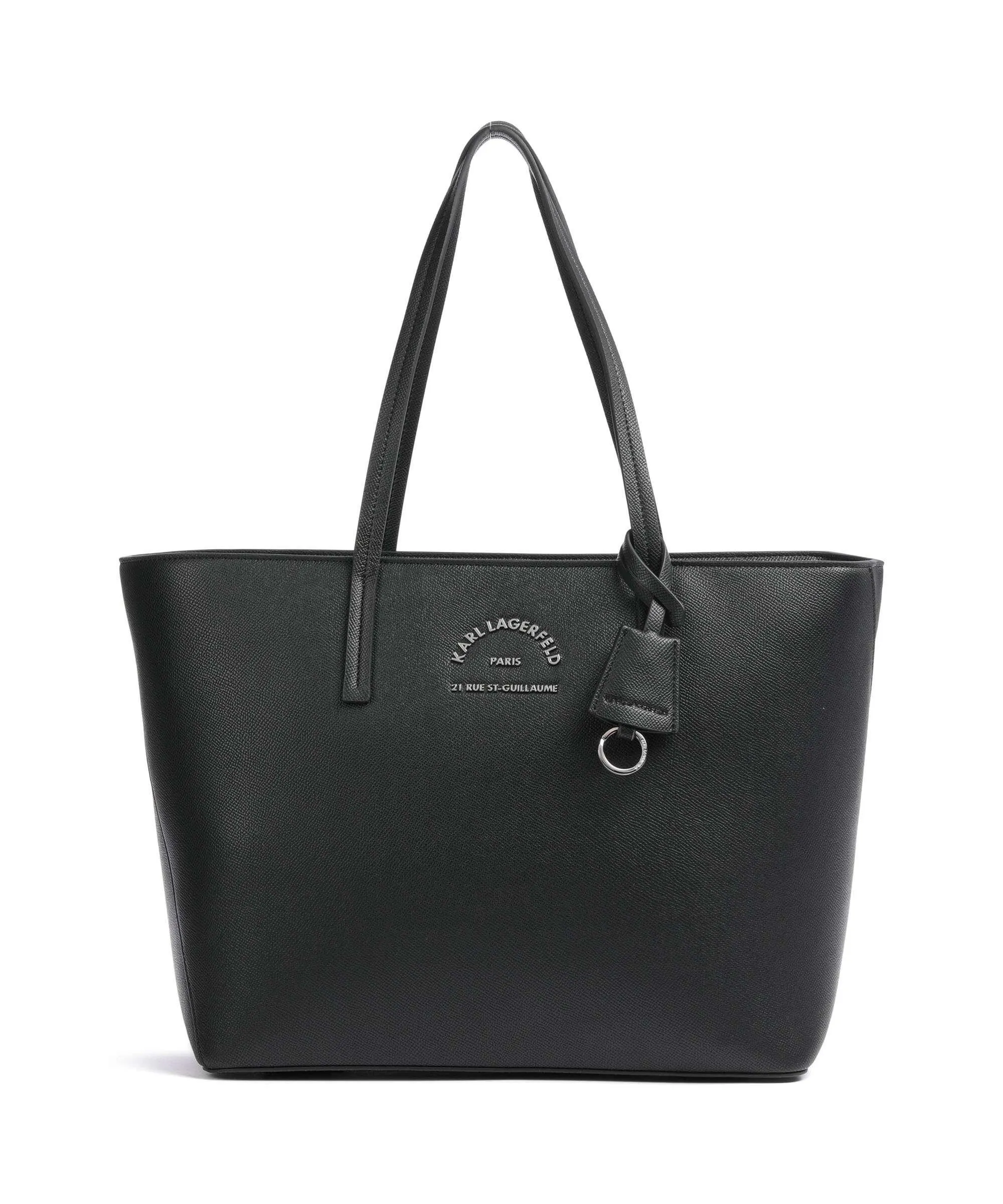  Karl Lagerfeld K/Rue St Guillaume Borsa shopper pelle sintetica nero  