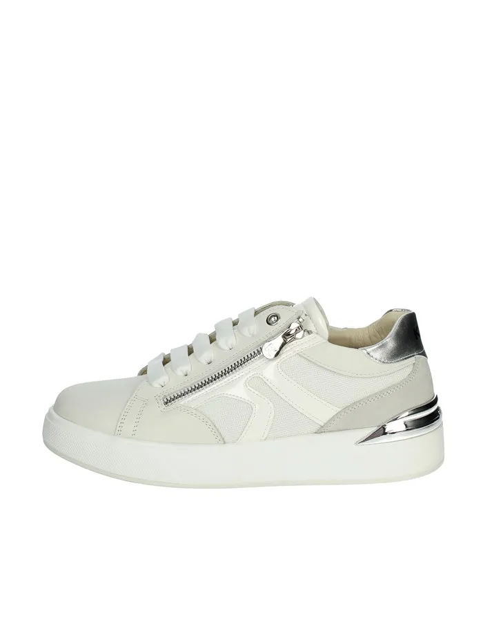 KEYS  SNEAKERS BASSA K-9083 BIANCO/ARGENTO