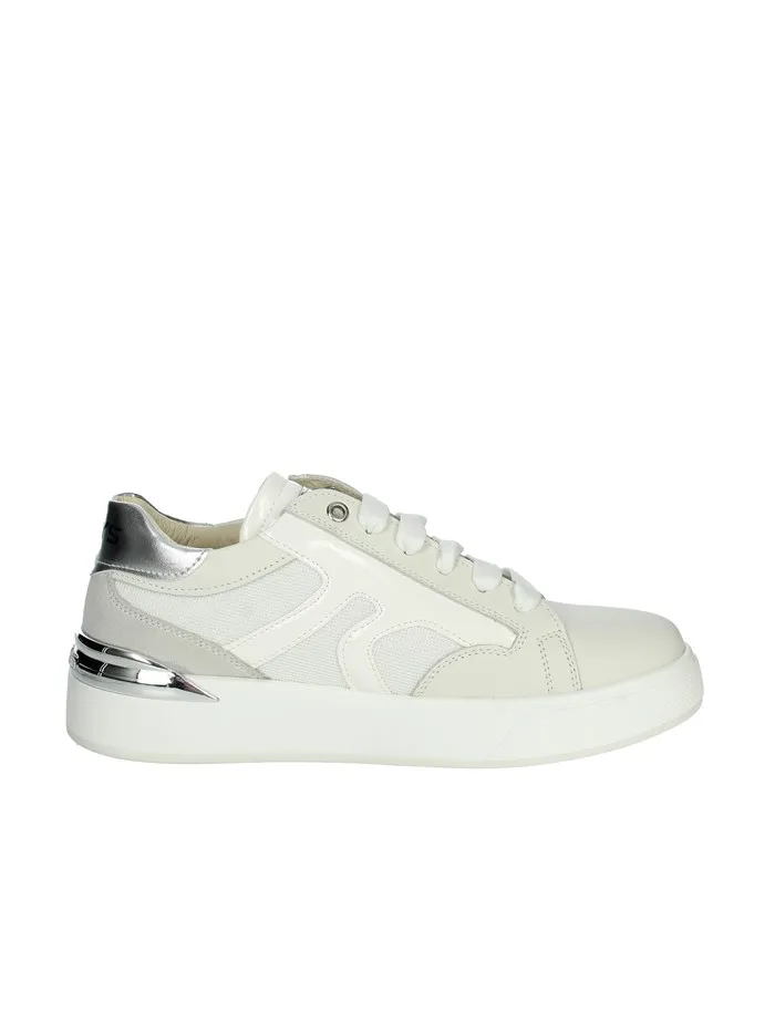 KEYS  SNEAKERS BASSA K-9083 BIANCO/ARGENTO