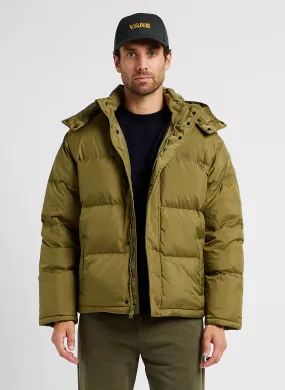  LEVI'S   LAUREL SHORT PUFFER - Piumino dritto con cappuccio staccabile | Verde