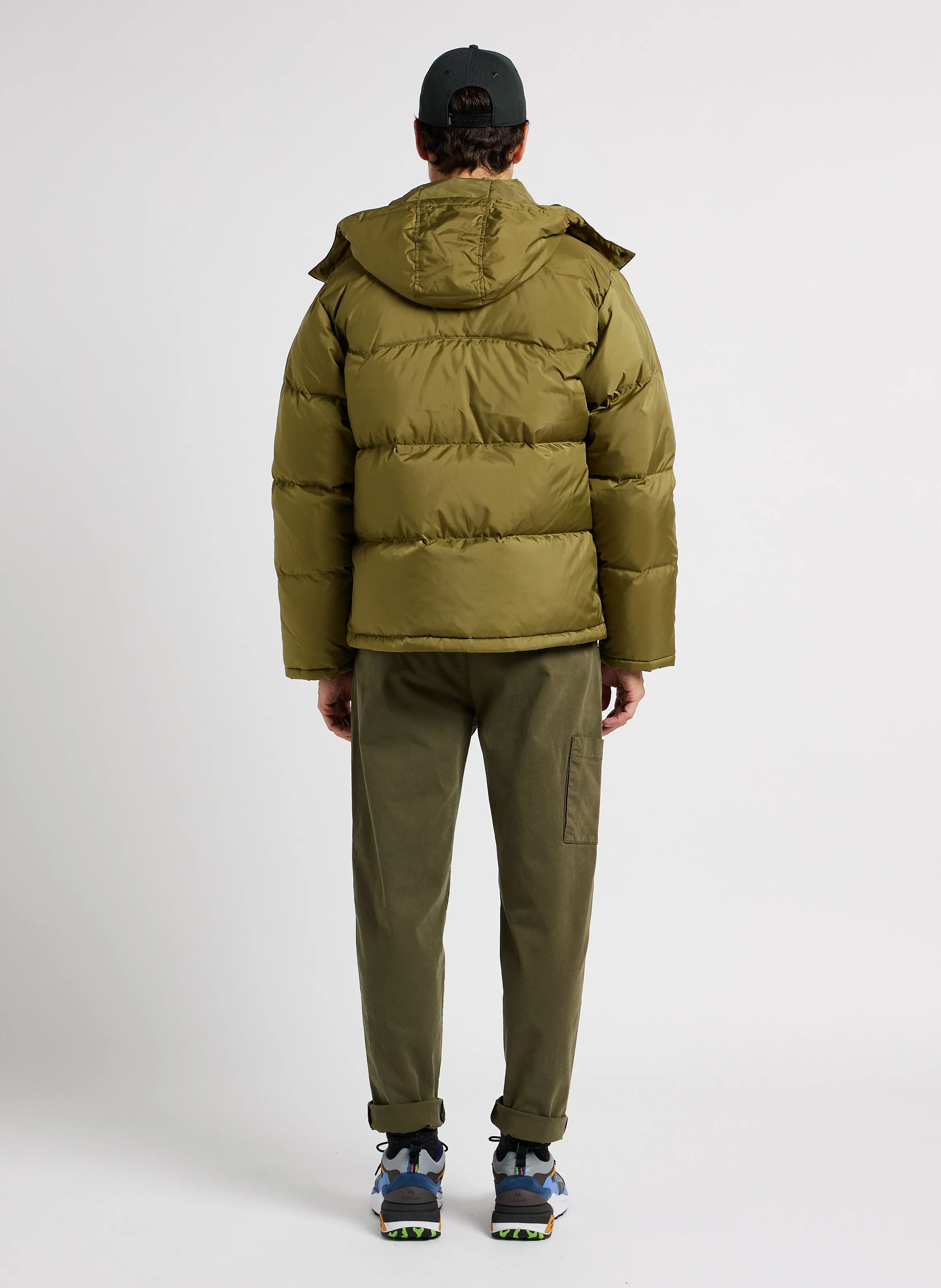  LEVI'S   LAUREL SHORT PUFFER - Piumino dritto con cappuccio staccabile | Verde