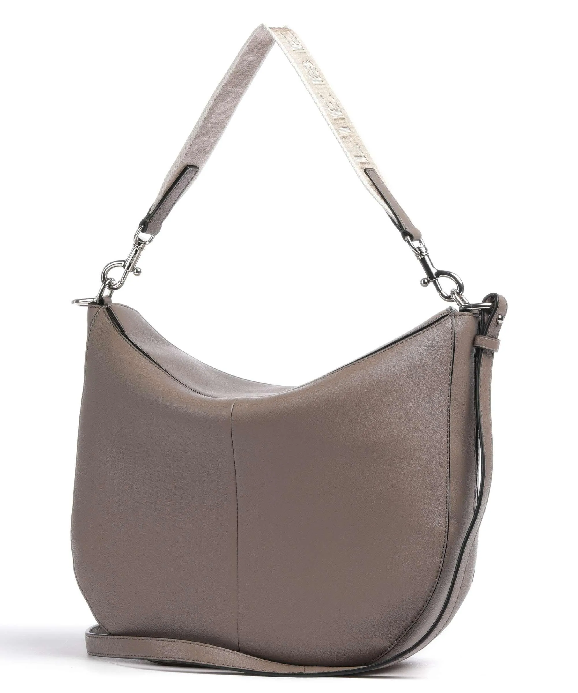  Liebeskind Alessa Kodiaq Sheep M Borsa hobo cuoio di agnello taupe  