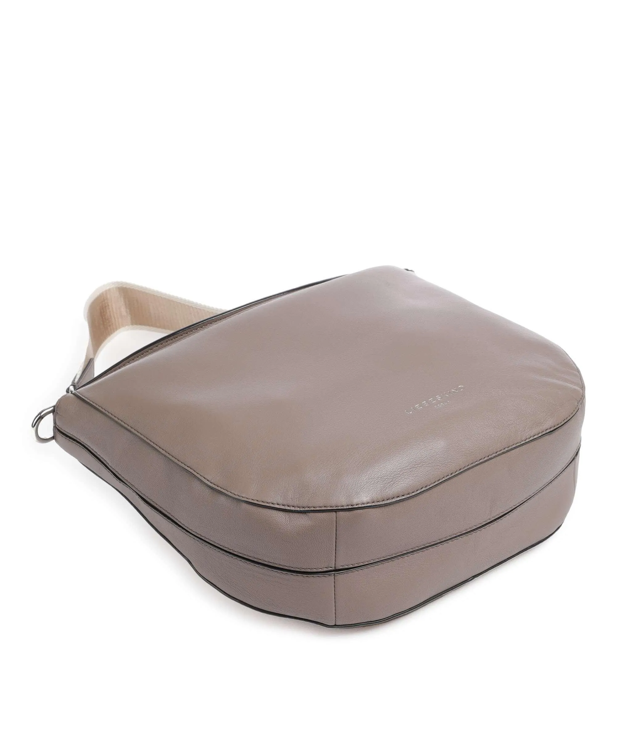  Liebeskind Alessa Kodiaq Sheep M Borsa hobo cuoio di agnello taupe  