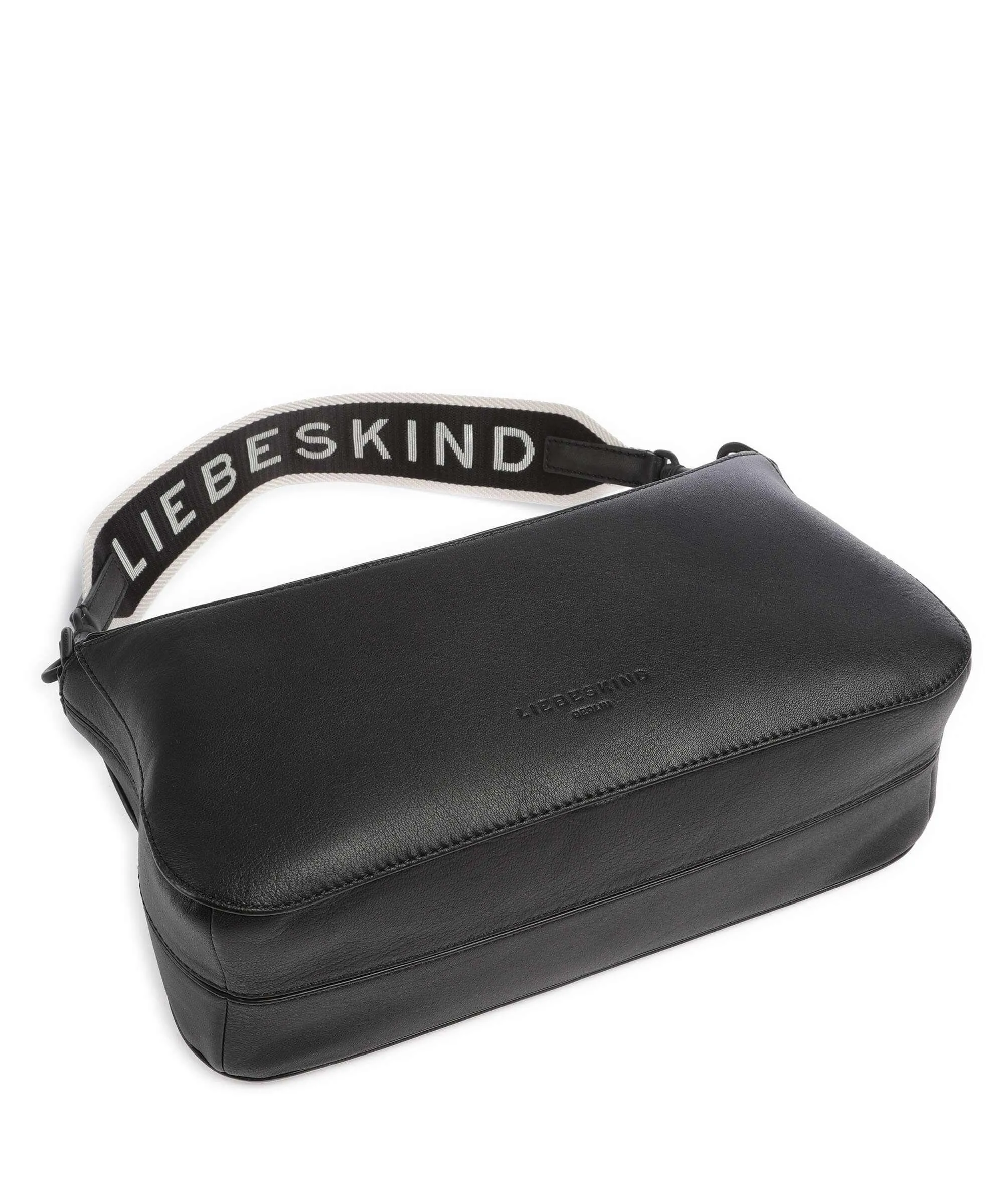  Liebeskind Alessa Kodiaq Sheep S Borsa a spalla pelle a grana fine nero  