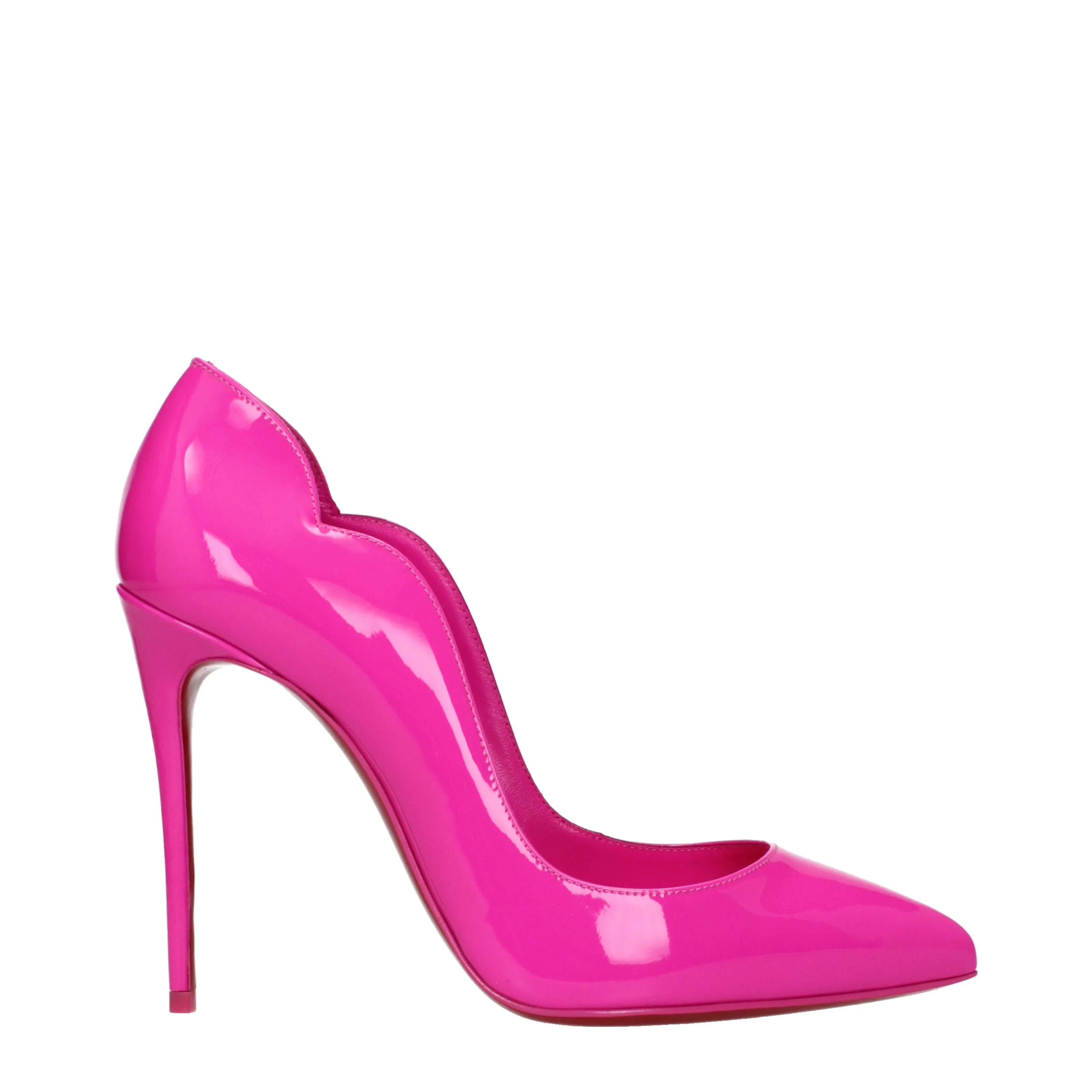 Louboutin Décolleté Hot chick Donna Vernice Fuxia