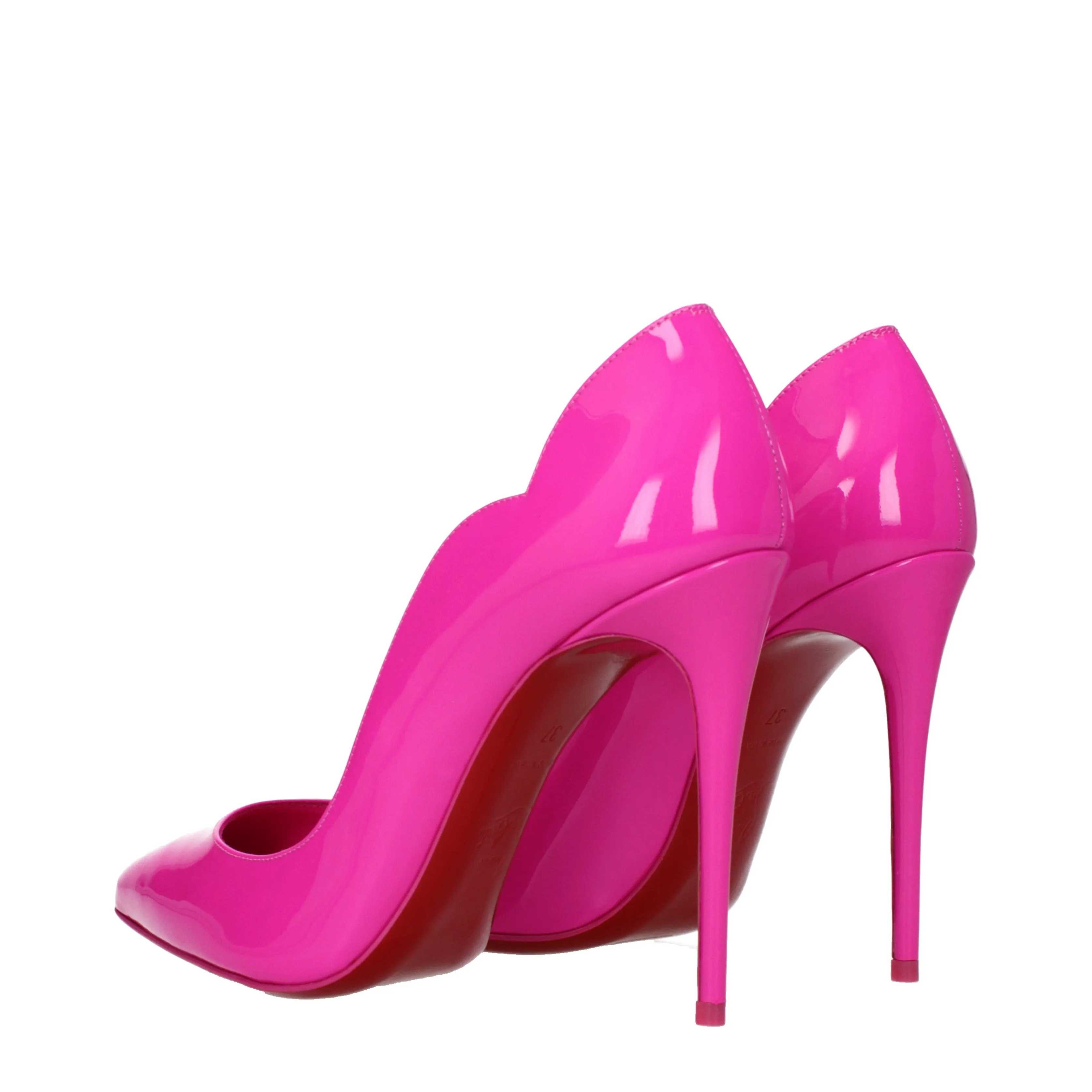 Louboutin Décolleté Hot chick Donna Vernice Fuxia