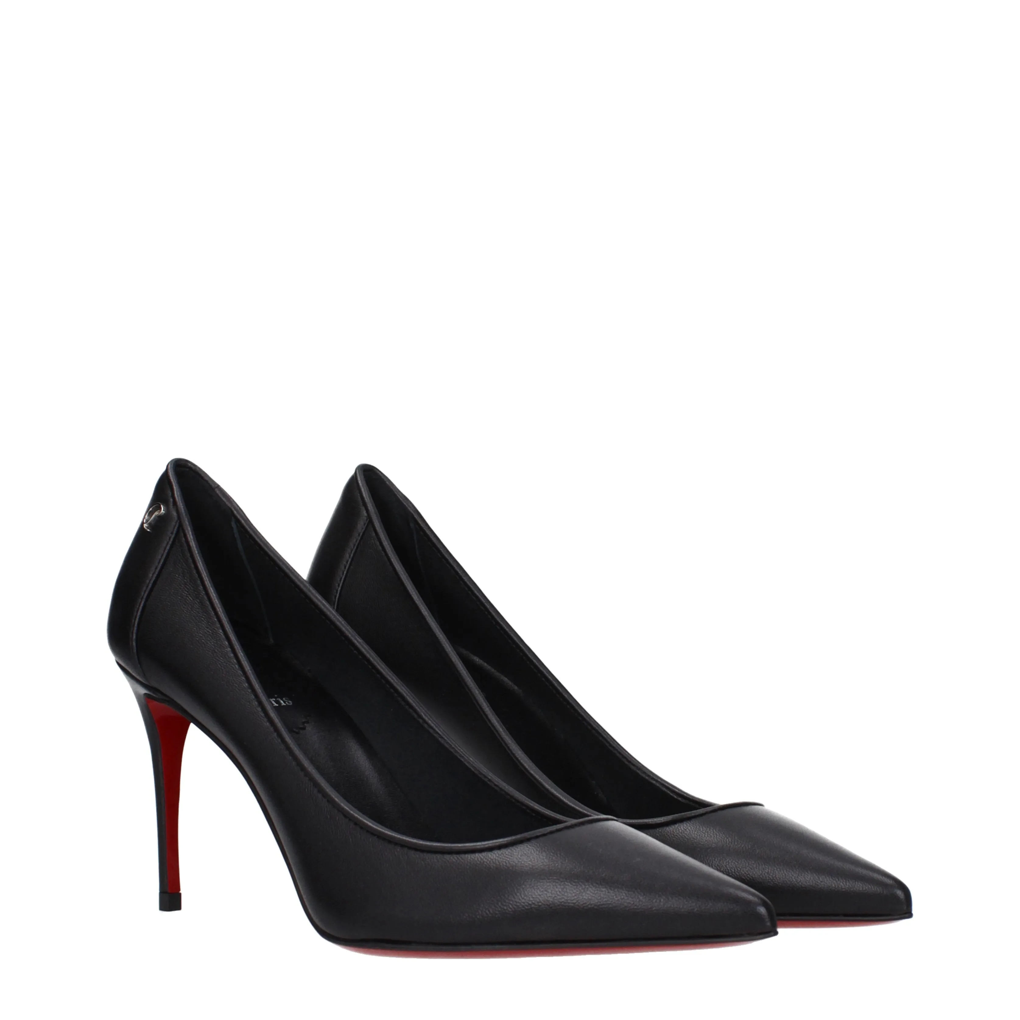 Louboutin Décolleté Kate Donna Pelle Nero