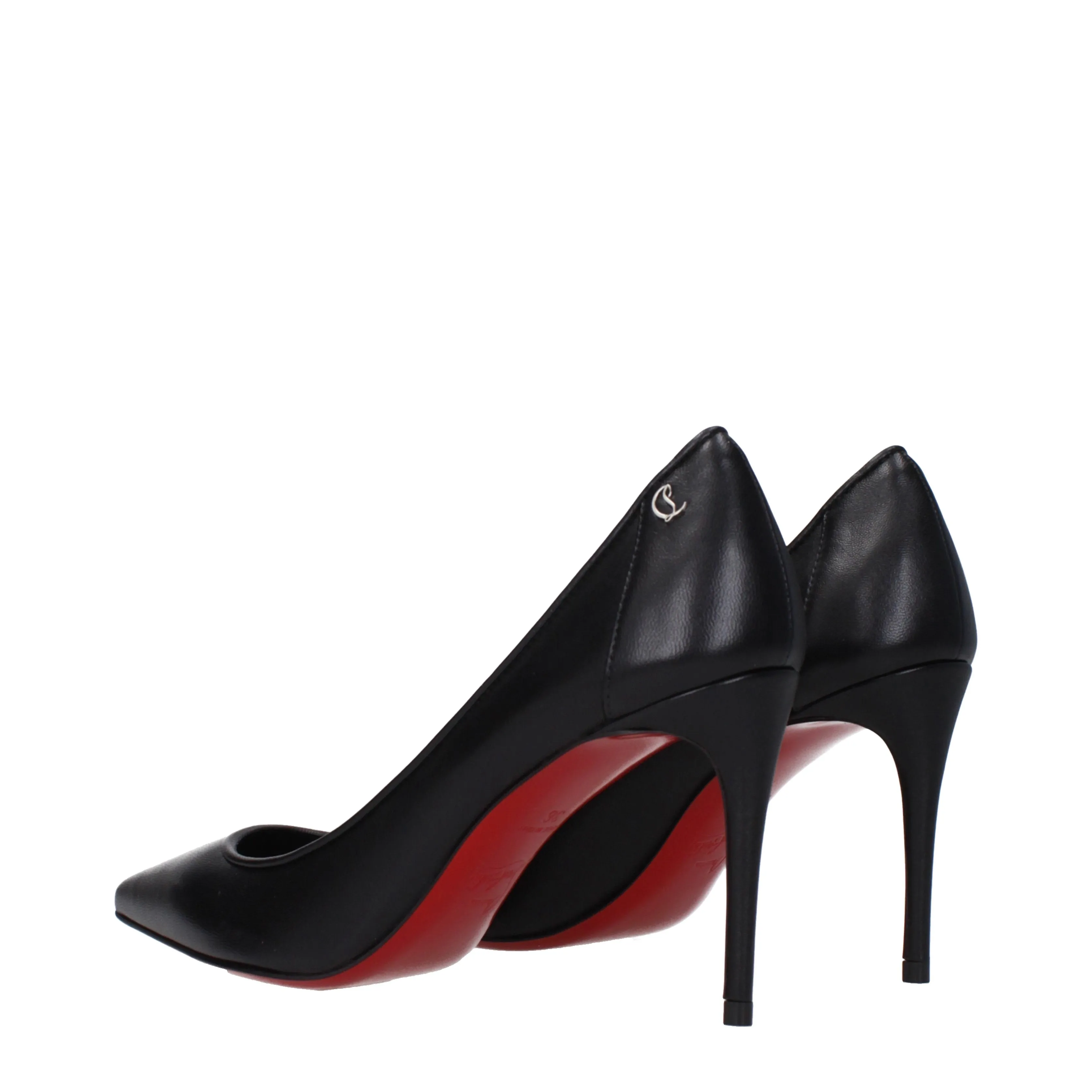 Louboutin Décolleté Kate Donna Pelle Nero