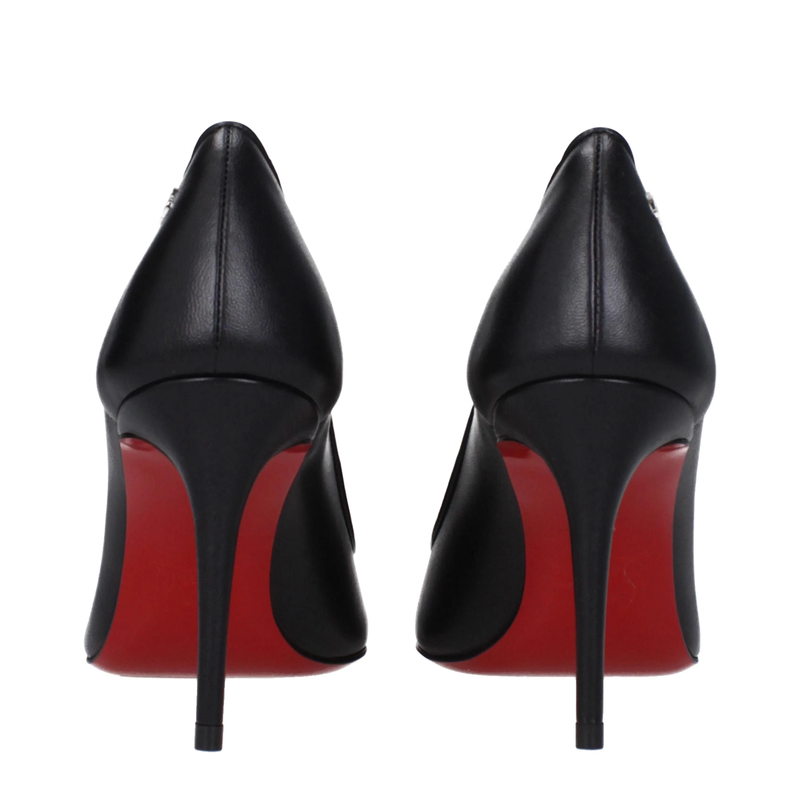 Louboutin Décolleté Kate Donna Pelle Nero