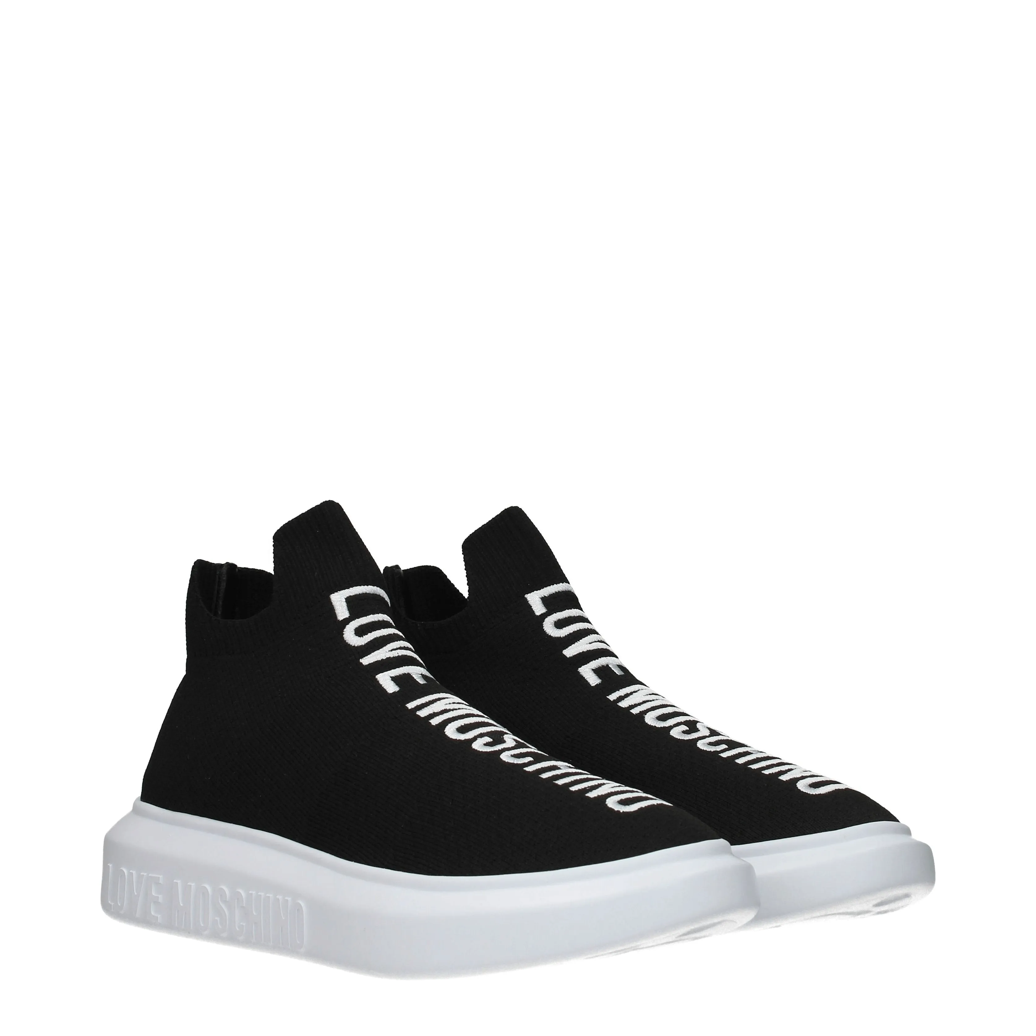 Love Moschino Sneakers Donna Tessuto Nero