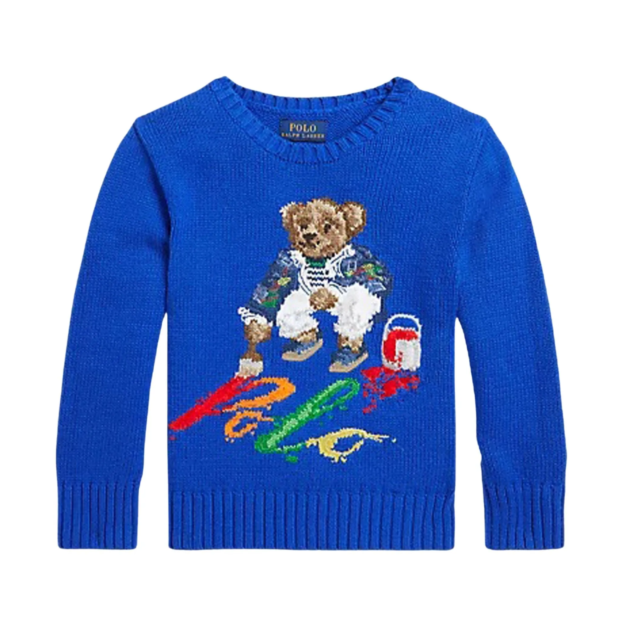 Maglia Bambino girocollo con orso