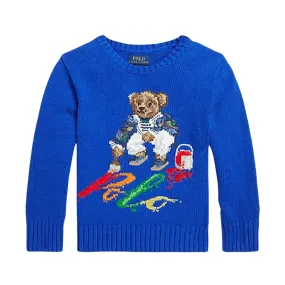 Maglia Bambino girocollo con orso