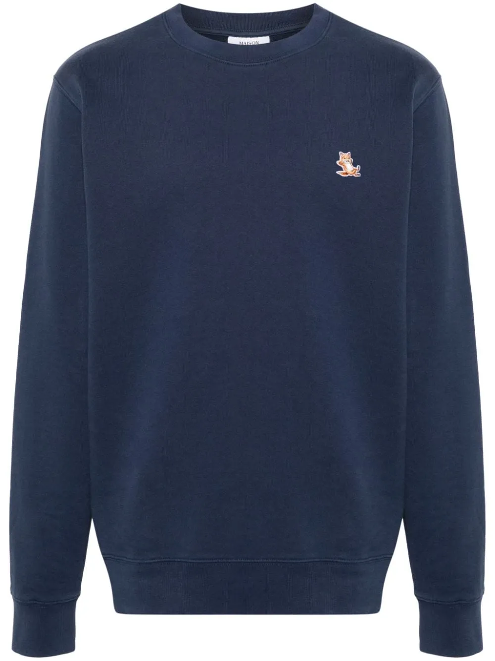 Maison Kitsune 'Chillax Fox Cotton Felpa