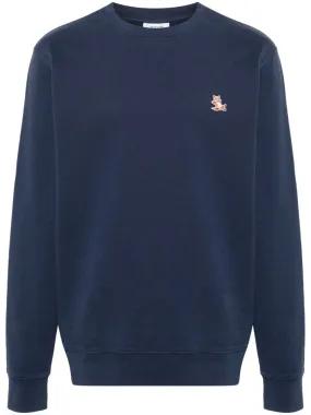 Maison Kitsune 'Chillax Fox Cotton Felpa