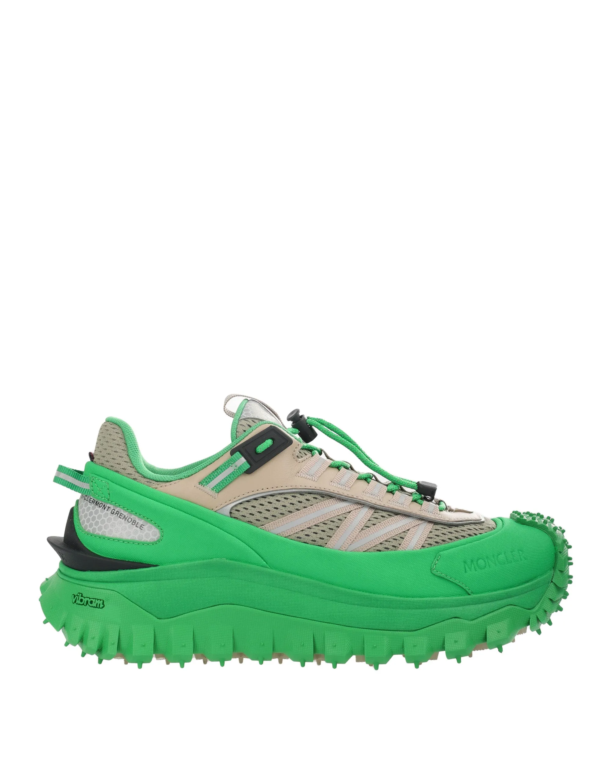 MONCLER GRENOBLE GREEN SNEAKERS