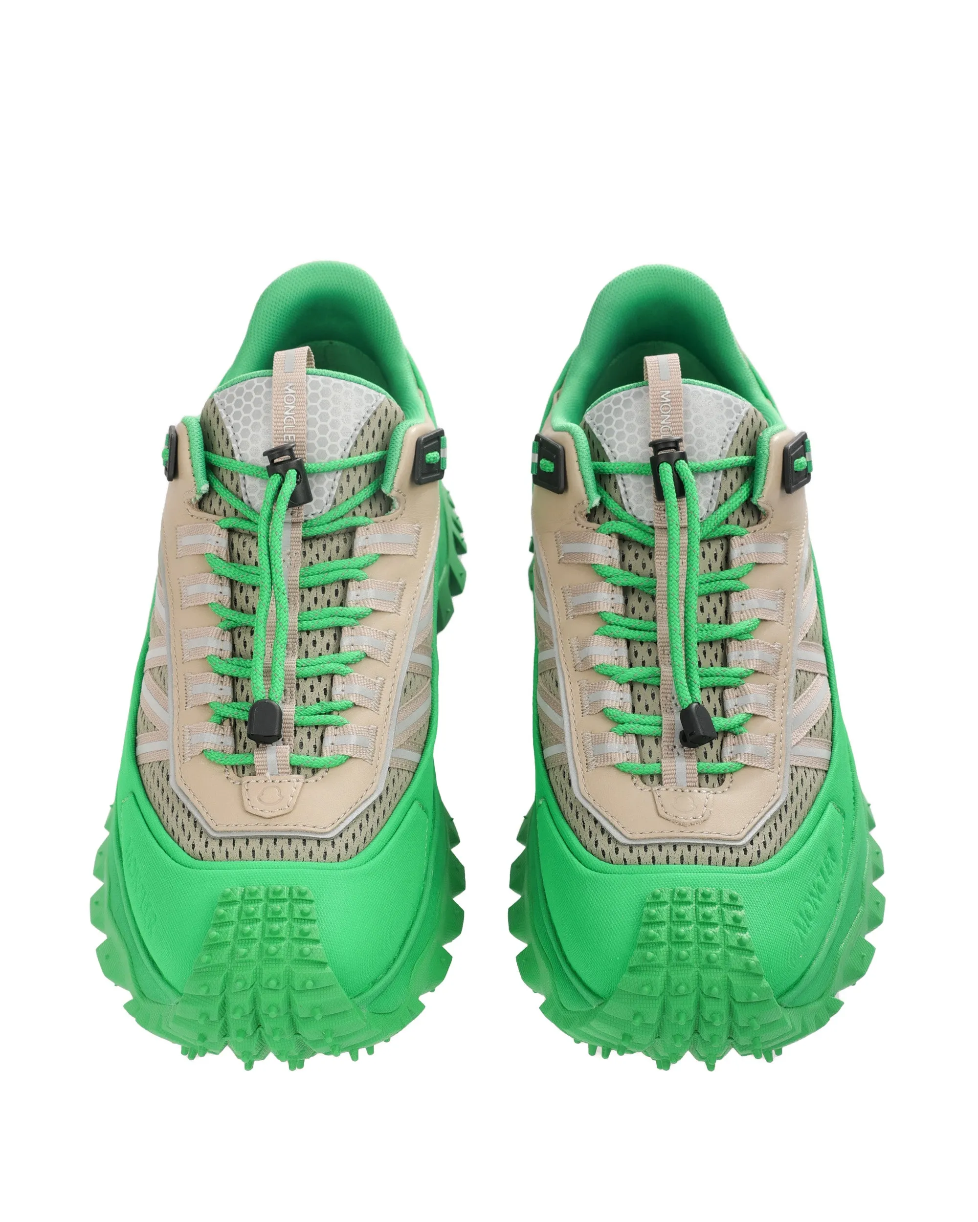 MONCLER GRENOBLE GREEN SNEAKERS