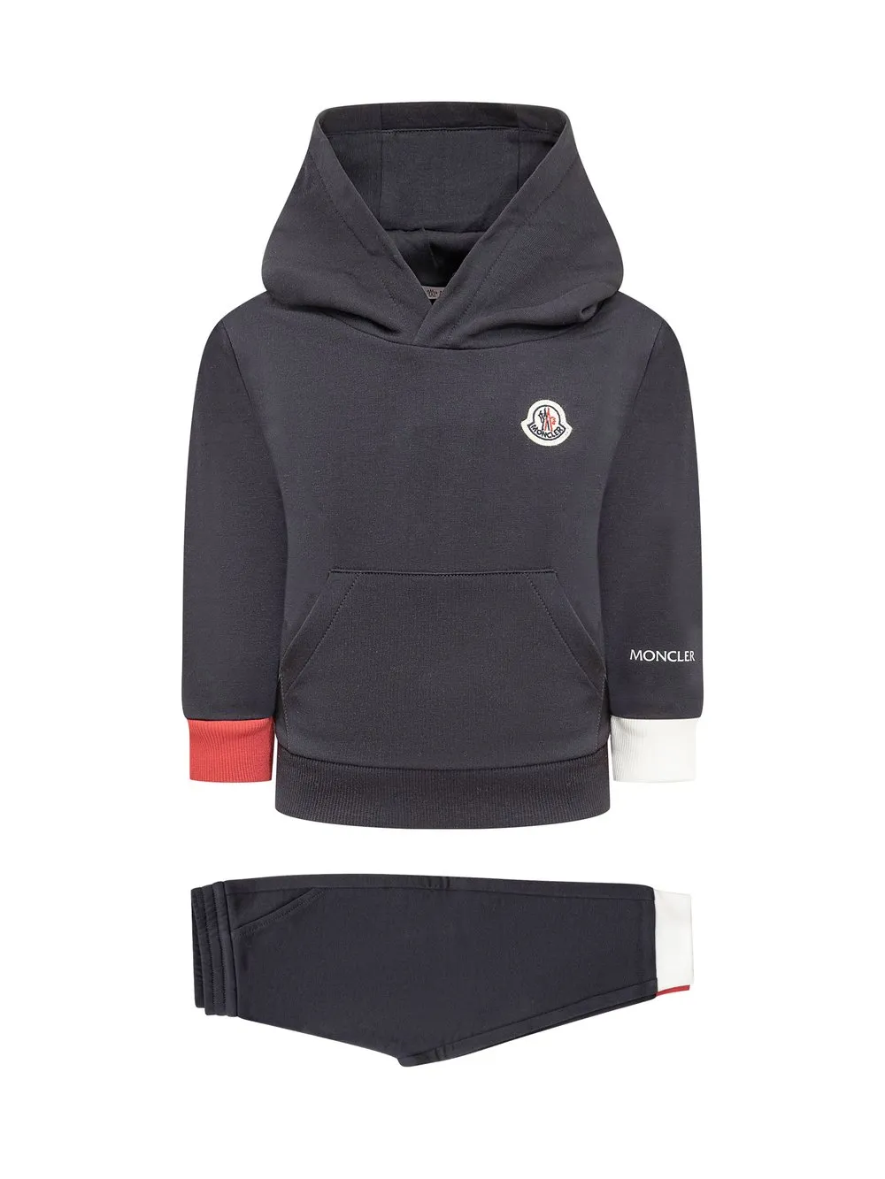 MONCLER KIDS Completo Felpa e Pantaloni 