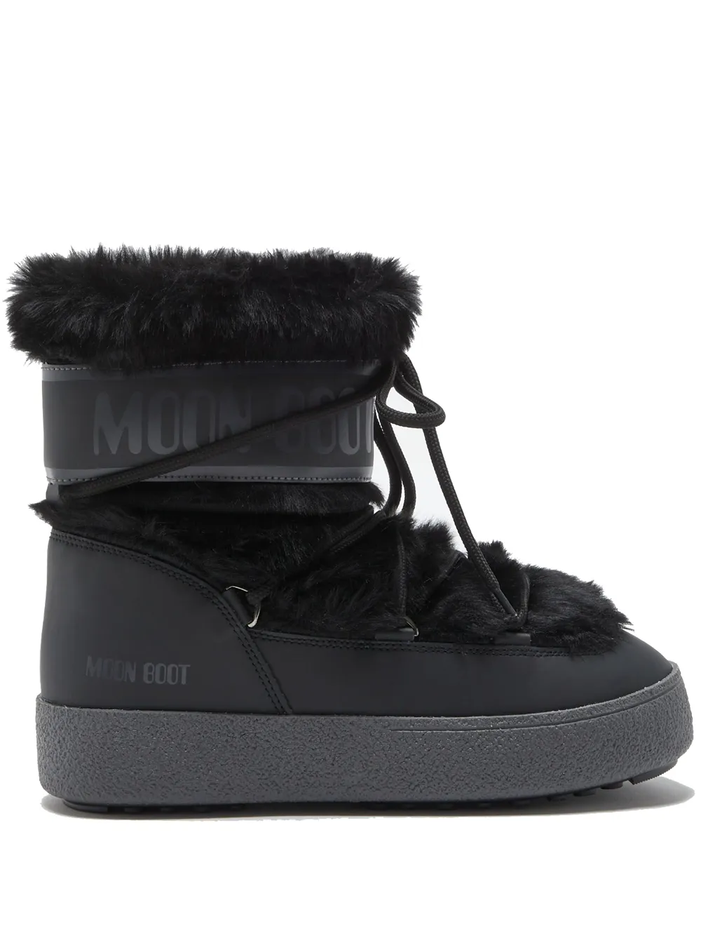 MOON BOOT STIVALI LTRACK TUBE FAUX FUR