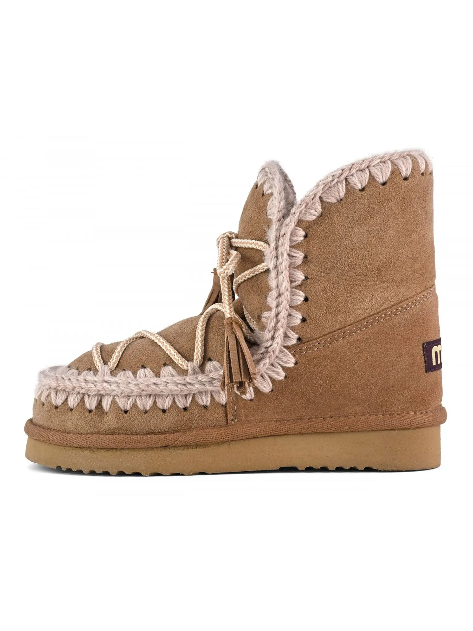 MOU Calzature,Stivali Eskimo 18 scoubidou lace marrone 