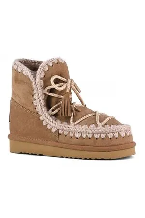 MOU Calzature,Stivali Eskimo 18 scoubidou lace marrone 