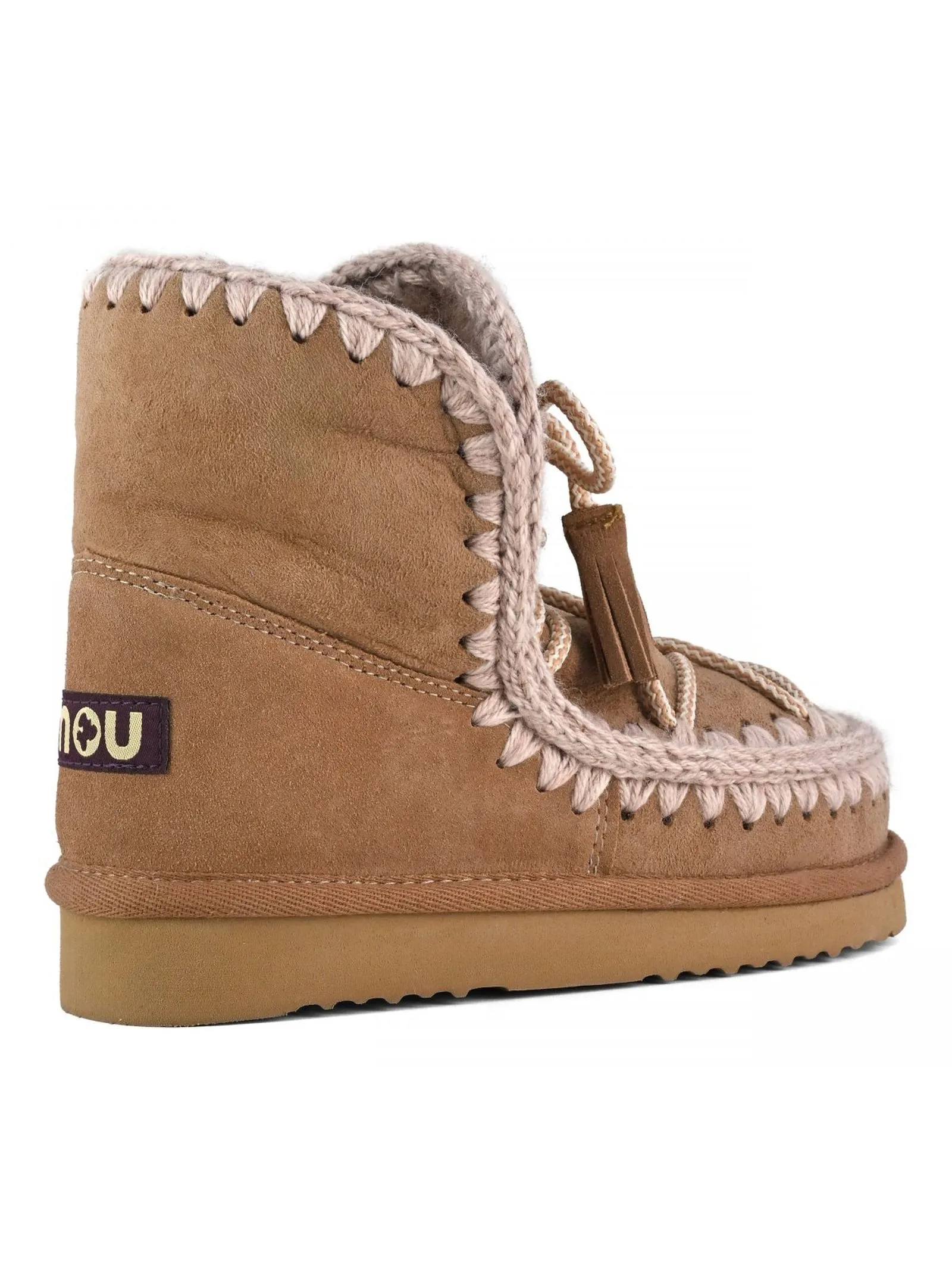 MOU Calzature,Stivali Eskimo 18 scoubidou lace marrone 