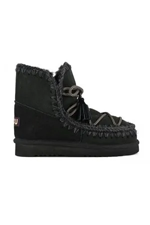 MOU Calzature,Stivali Eskimo 18 scoubidou lace nero 