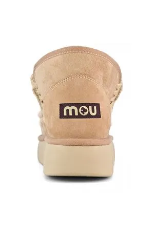 MOU Calzature,Stivali Eskimo bounce sneaker beige cammello 