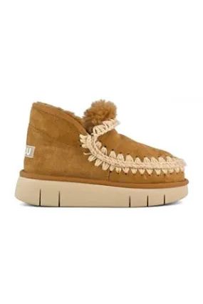 MOU Calzature,Stivali Eskimo bounce sneaker cognac 