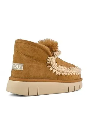 MOU Calzature,Stivali Eskimo bounce sneaker cognac 