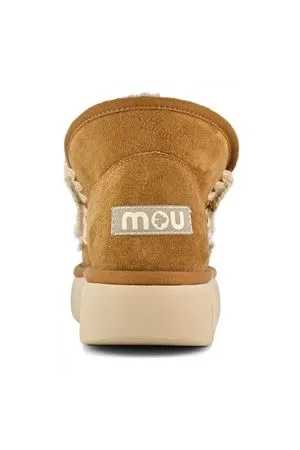 MOU Calzature,Stivali Eskimo bounce sneaker cognac 